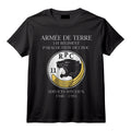 11ème Régiment de Parachute de la Force Spéciale Française Choc Militaire T-Shirt - Soutenez la Force Française avec Style