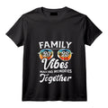 Femme Trip Family Trip 2023 Making Memories Sunset Matching Cousin Crew T-Shirt avec Col en V – Tenue Assortie pour Vacances en Famille et Réunions Spéciales