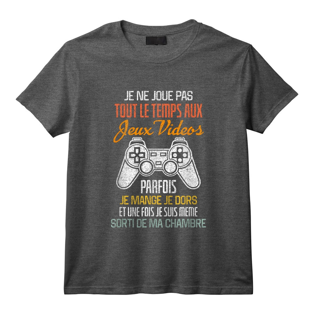 Geek Jeux Vidéo Idée Cadeau Humour Pour Gamer T-Shirt - Level Up: Mode Geek Activé