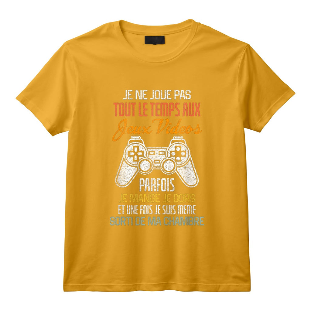 Geek Jeux Vidéo Idée Cadeau Humour Pour Gamer T-Shirt - Level Up: Mode Geek Activé