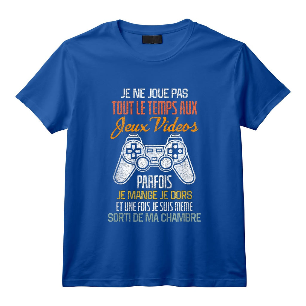 Geek Jeux Vidéo Idée Cadeau Humour Pour Gamer T-Shirt - Level Up: Mode Geek Activé