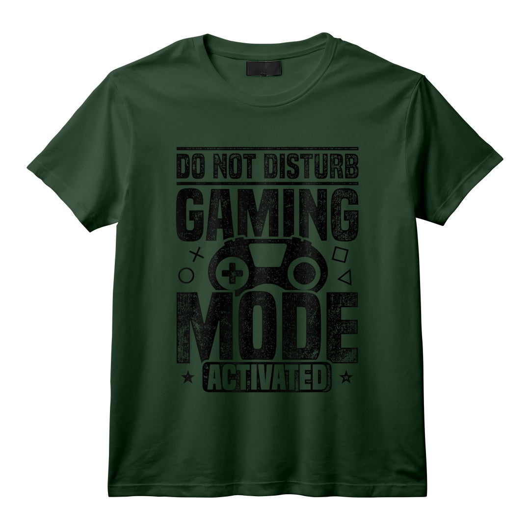 Joueur de Jeu Vidéo Activé en Mode « Do Not Disturb » T-Shirt - Design Fun pour Geeks de Console ou PC, Idéal pour Noël ou Anniversaire