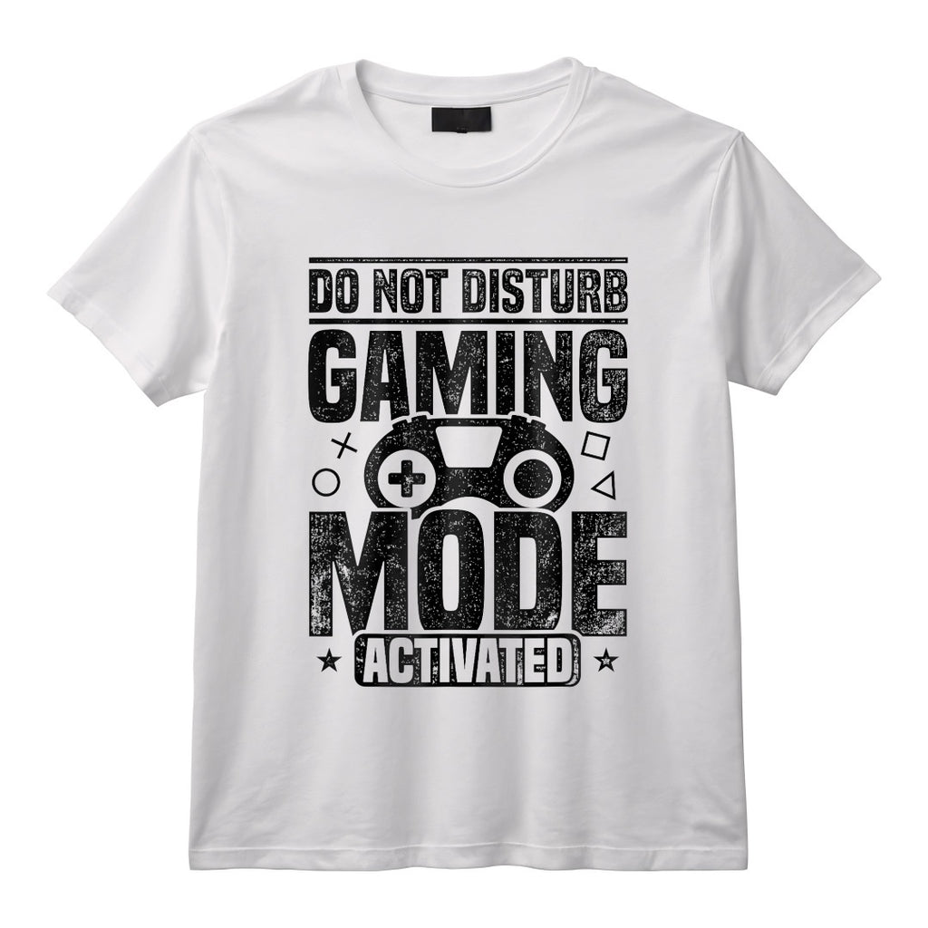 Joueur de Jeu Vidéo Activé en Mode « Do Not Disturb » T-Shirt - Design Fun pour Geeks de Console ou PC, Idéal pour Noël ou Anniversaire