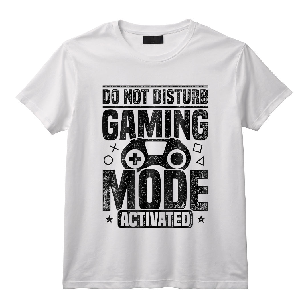 Joueur de Jeu Vidéo Activé en Mode « Do Not Disturb » T-Shirt - Design Fun pour Geeks de Console ou PC, Idéal pour Noël ou Anniversaire